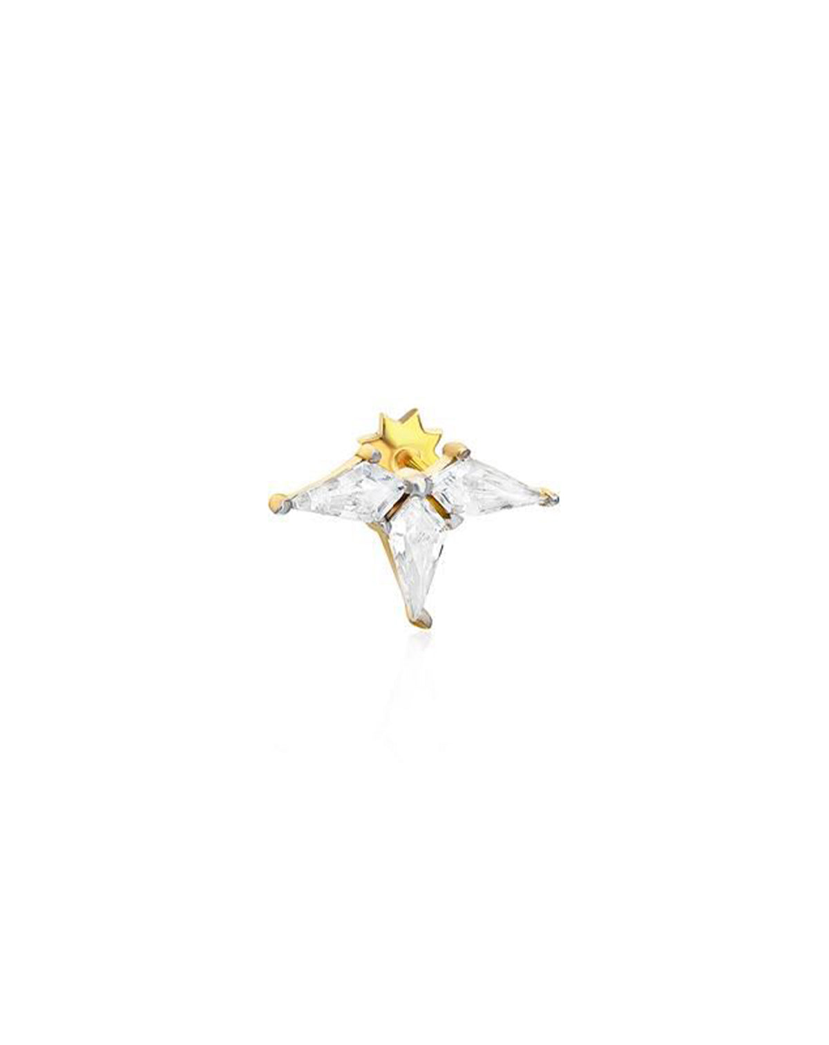 Triyo Altın Piercing PR200163