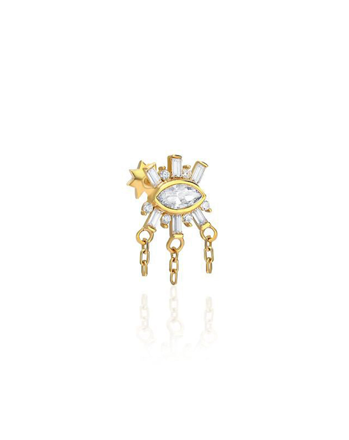 Göz Altın Piercing PR200172