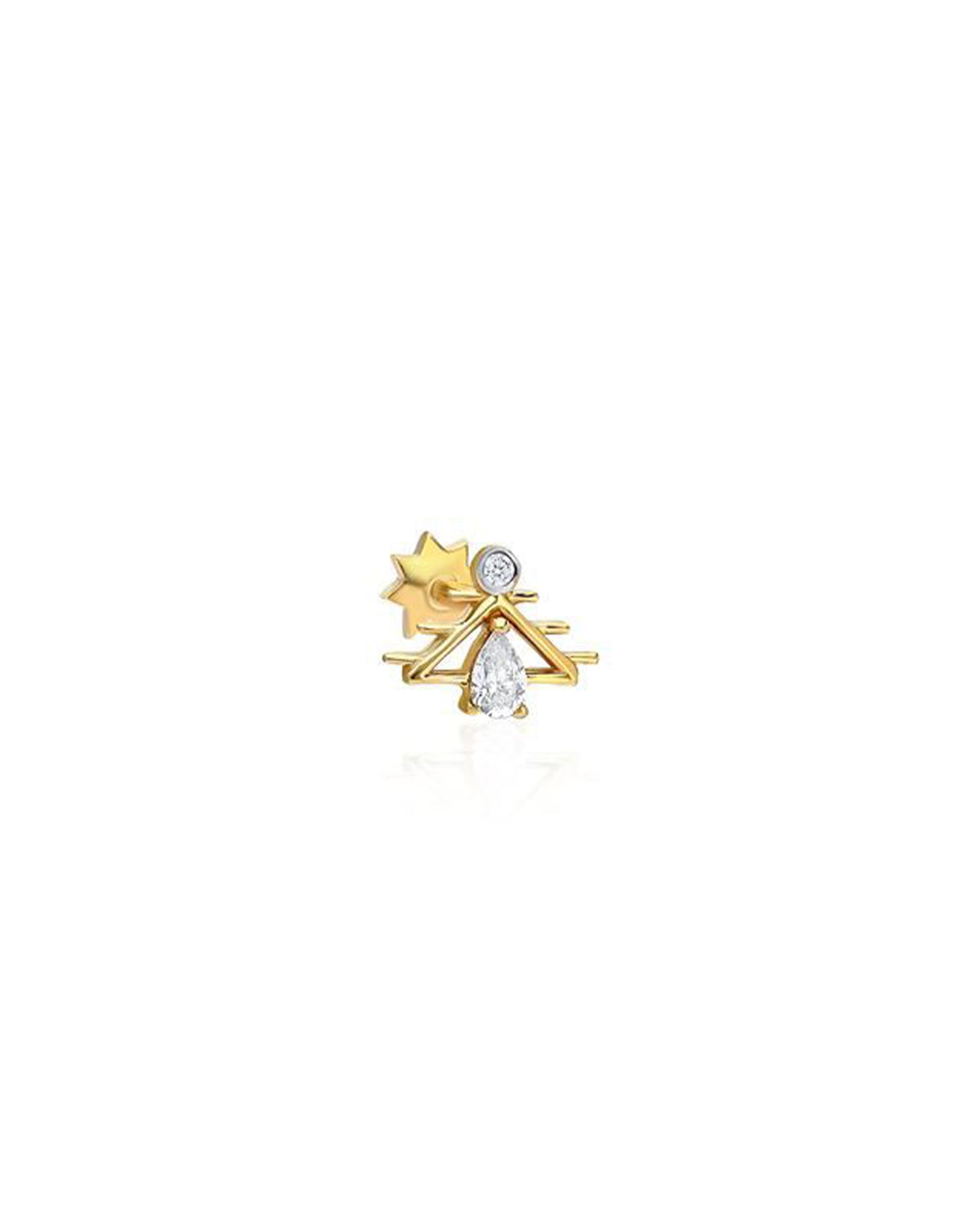 Pyram Altın Piercing PR200232