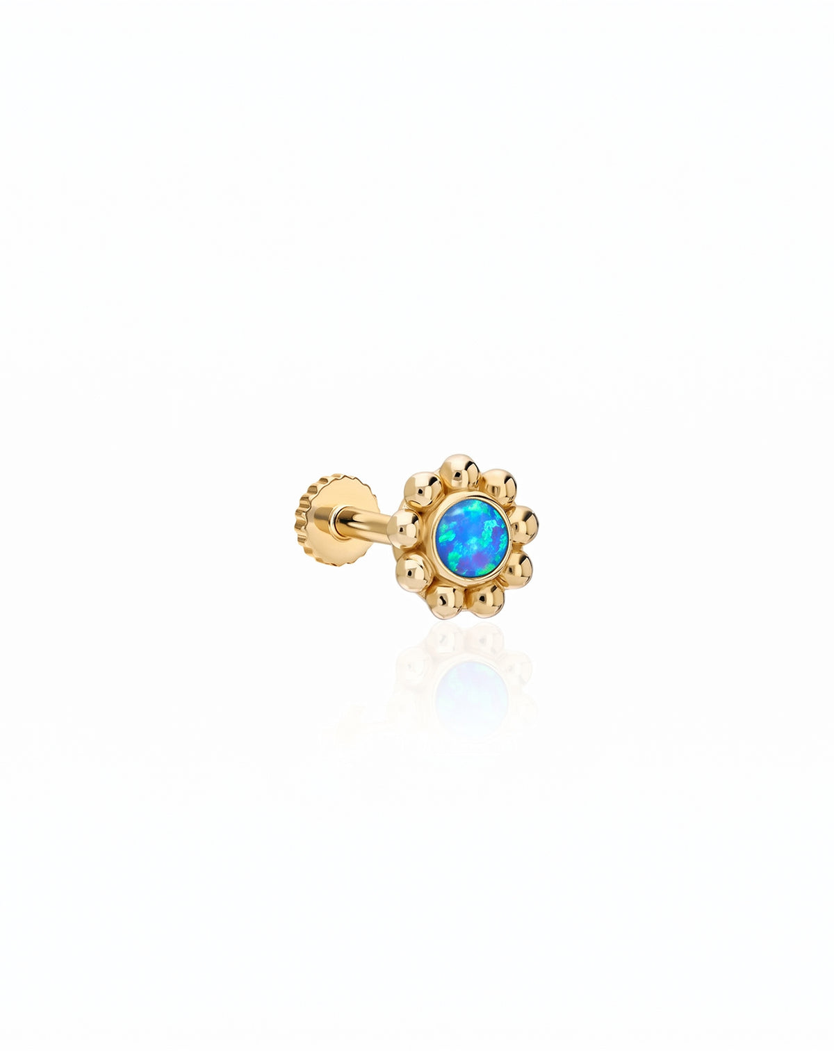 Çiçek Altın Piercing PR200287