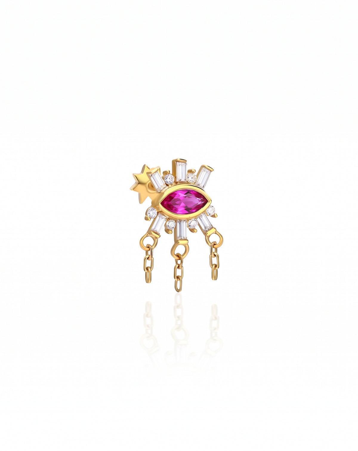 Göz Altın Piercing PR200282