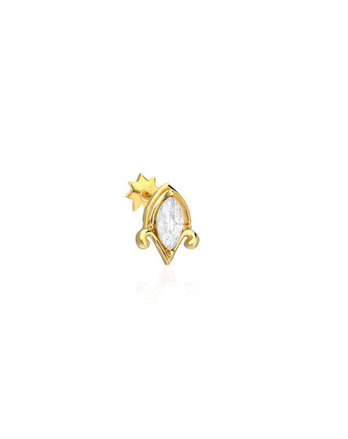 Pted Altın Piercing PR200191