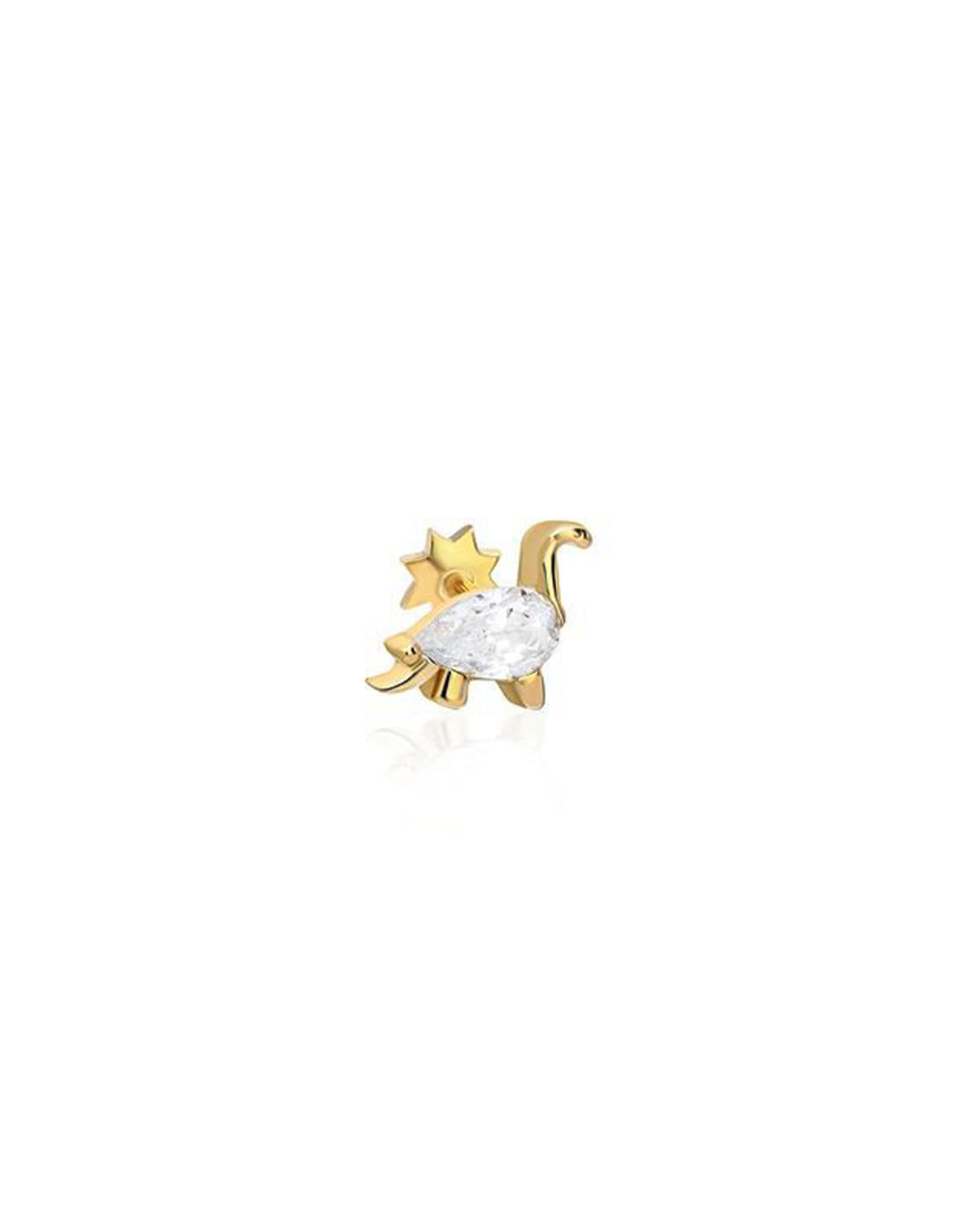 Dinozor Altın Piercing PR200203