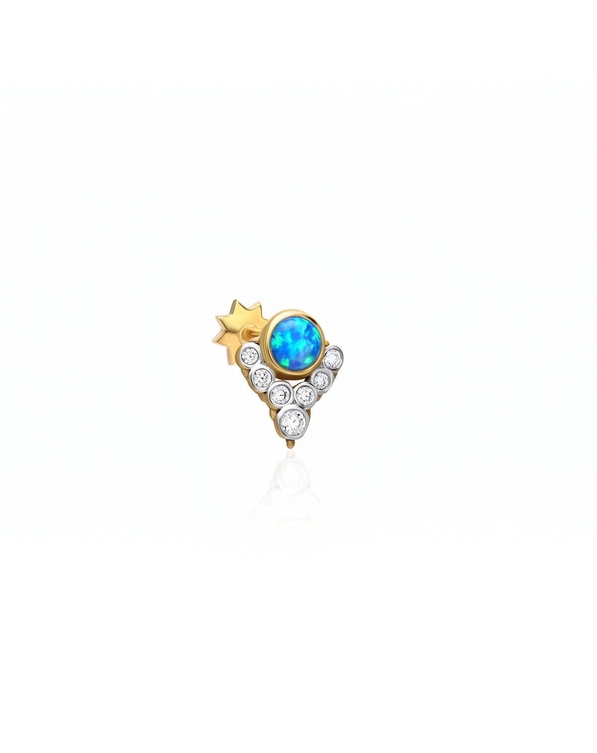 V-Clus Altın Piercing PR200210