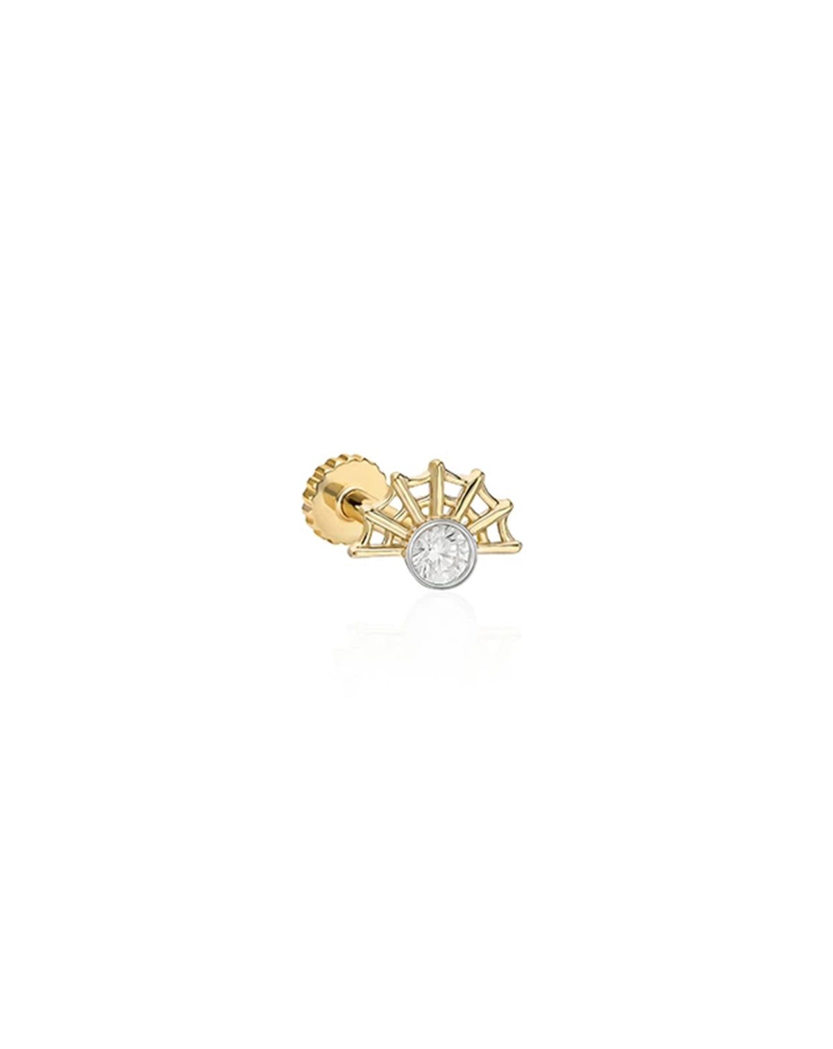 Yelpaze Altın Piercing PR200264