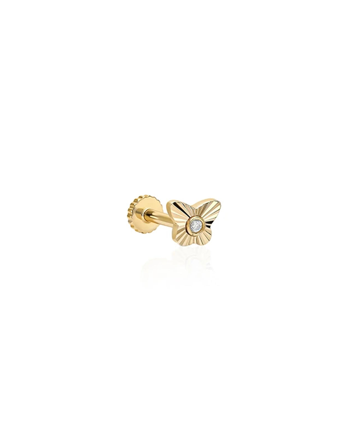 Kelebek Altın Piercing PR200262