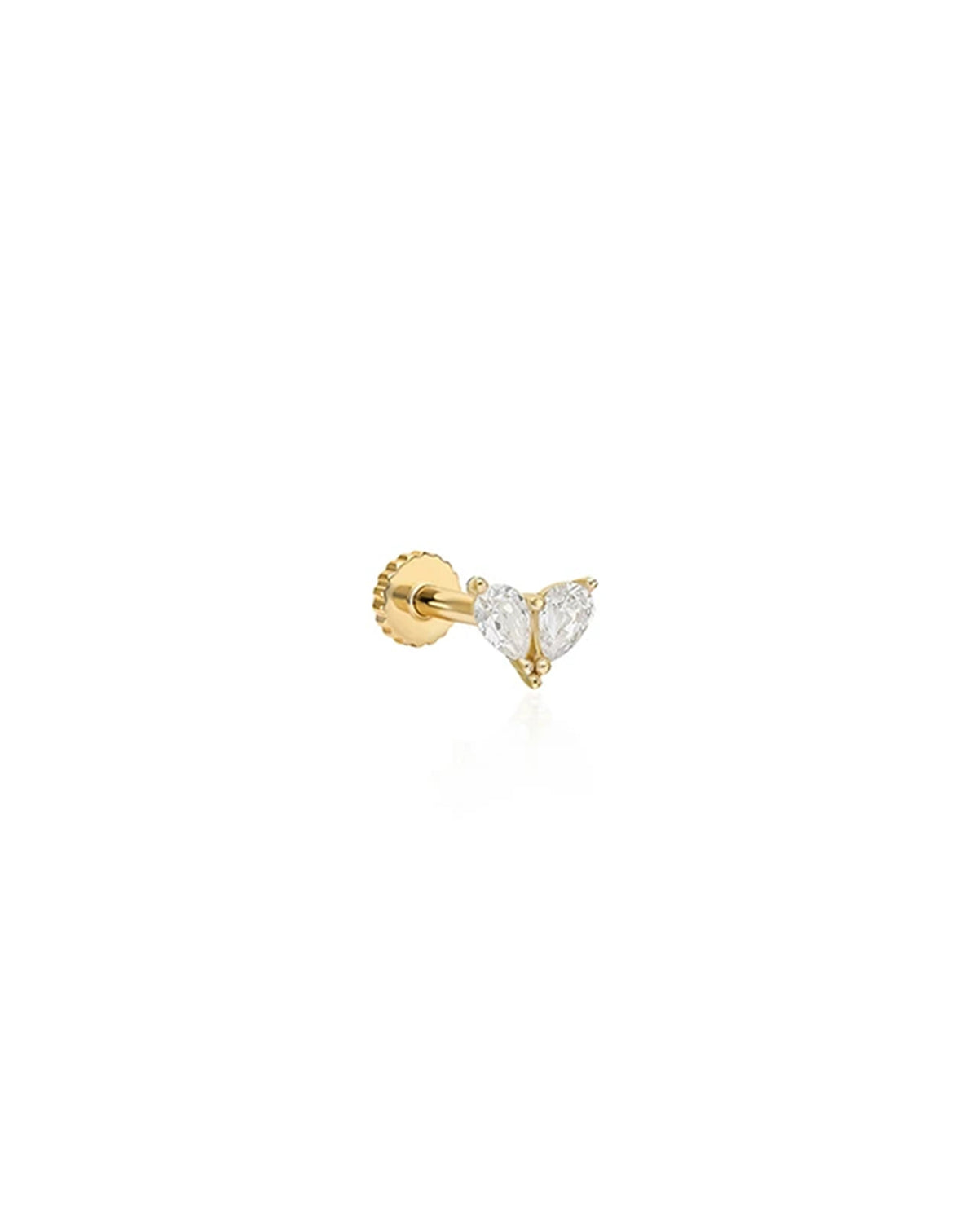 Kalp Altın Piercing PR200260
