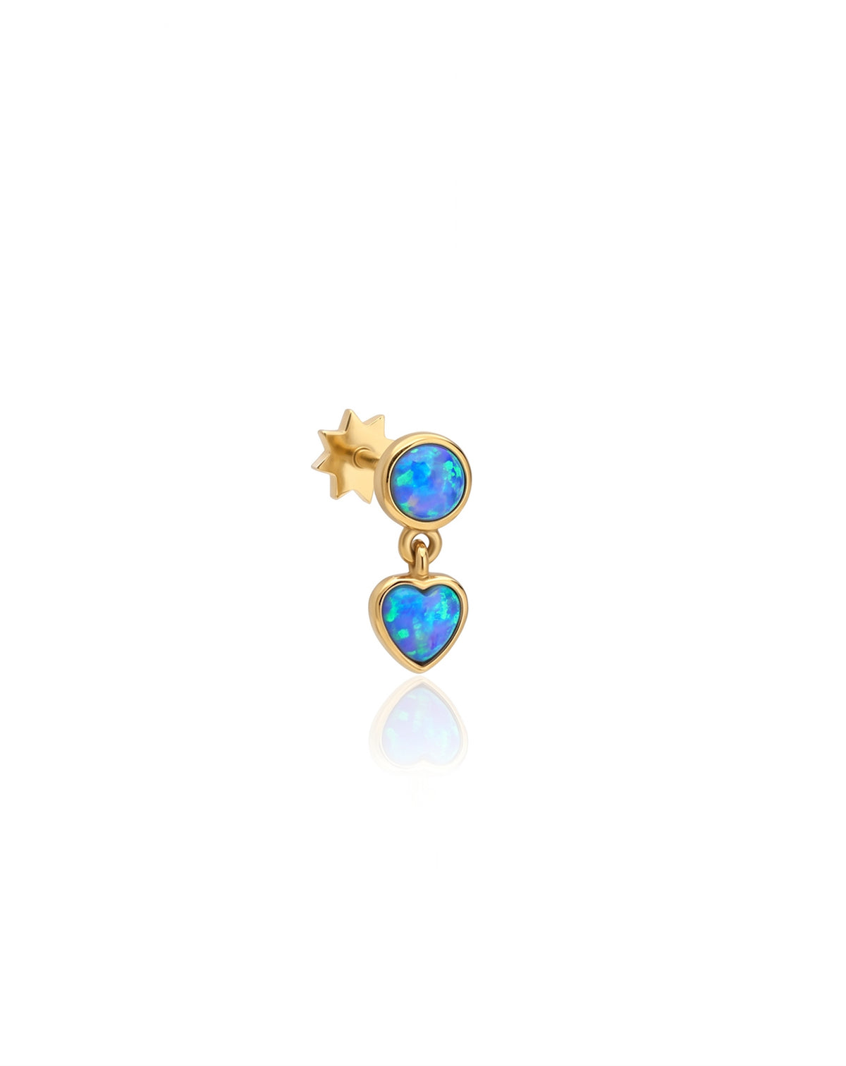 Kalp Altın Piercing PR200223