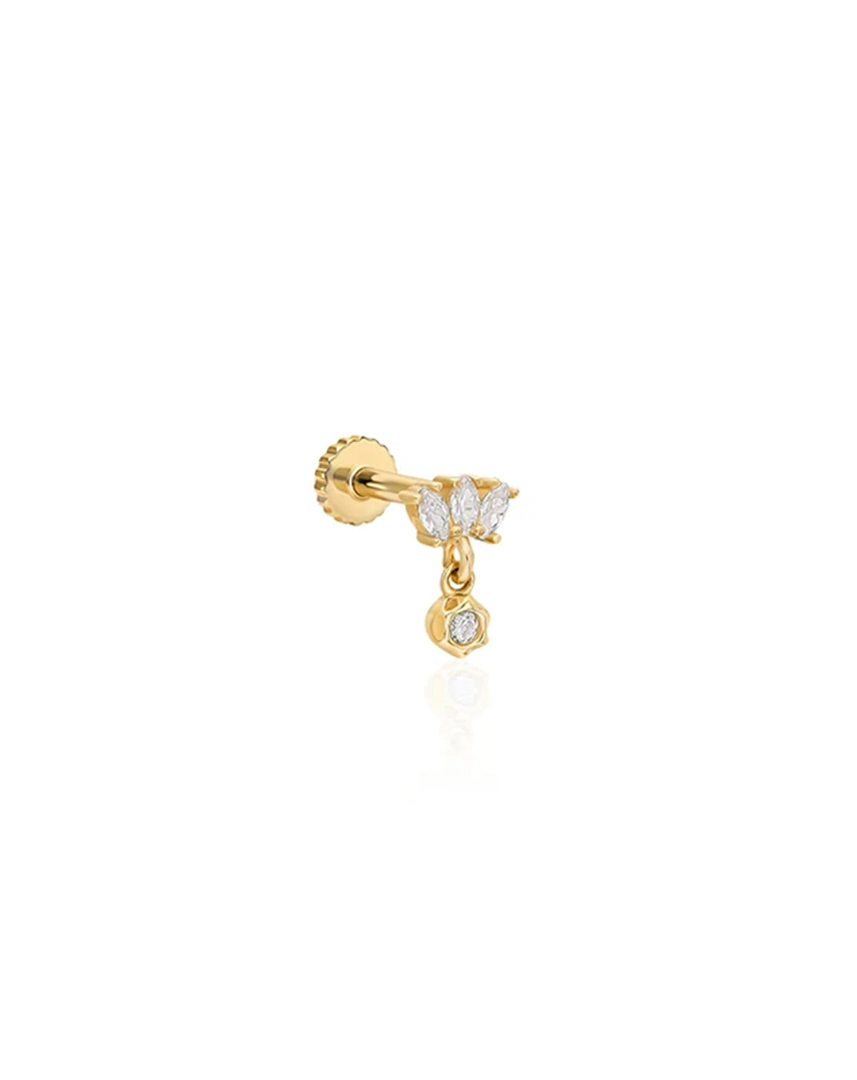 Ster Altın Piercing PR200247