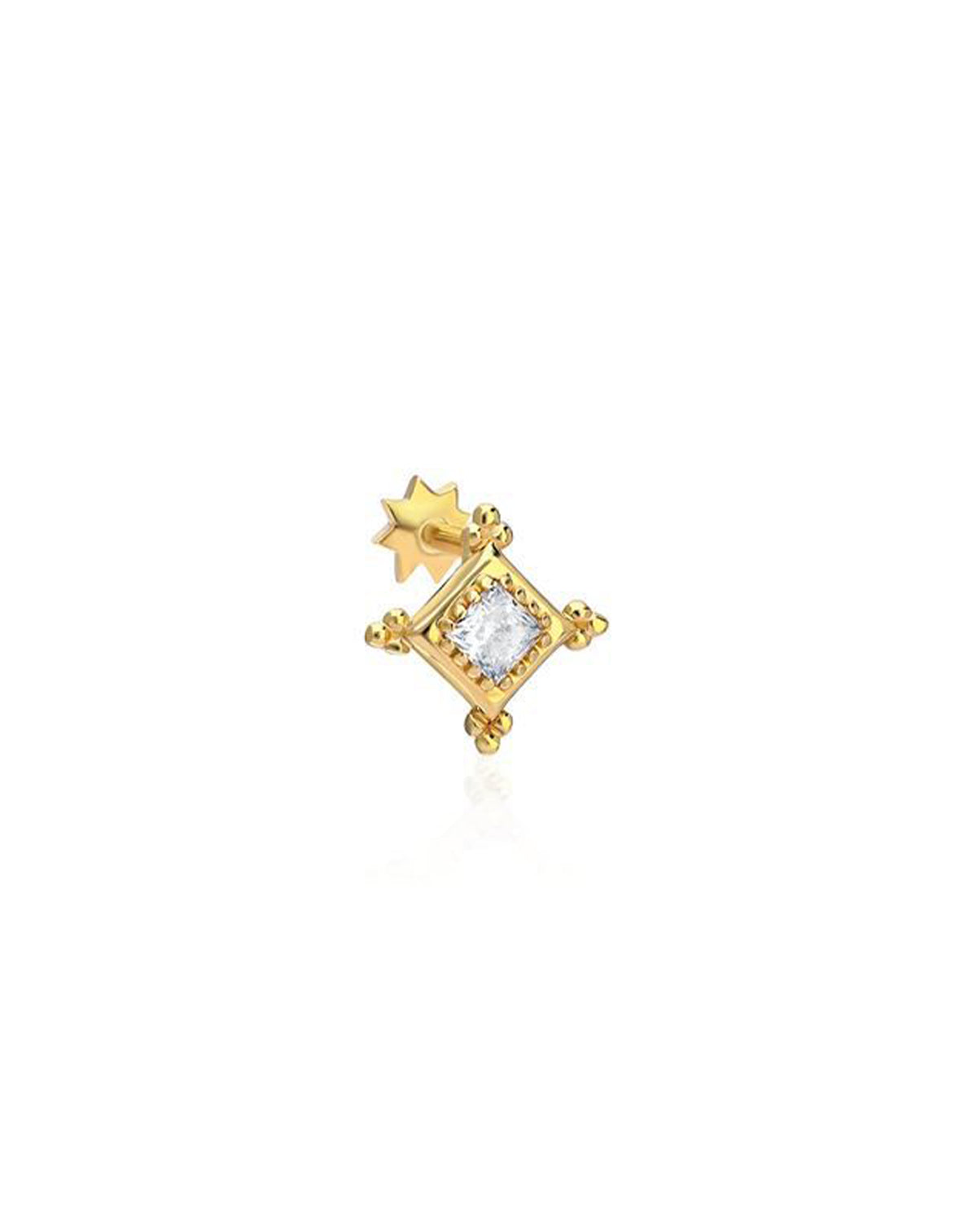Grain Altın Piercing PR200226