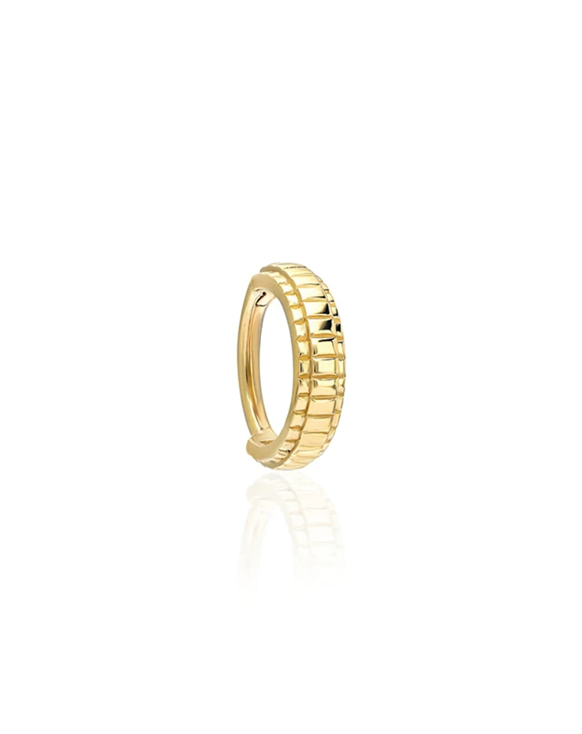 Textured Altın Piercing PR200302