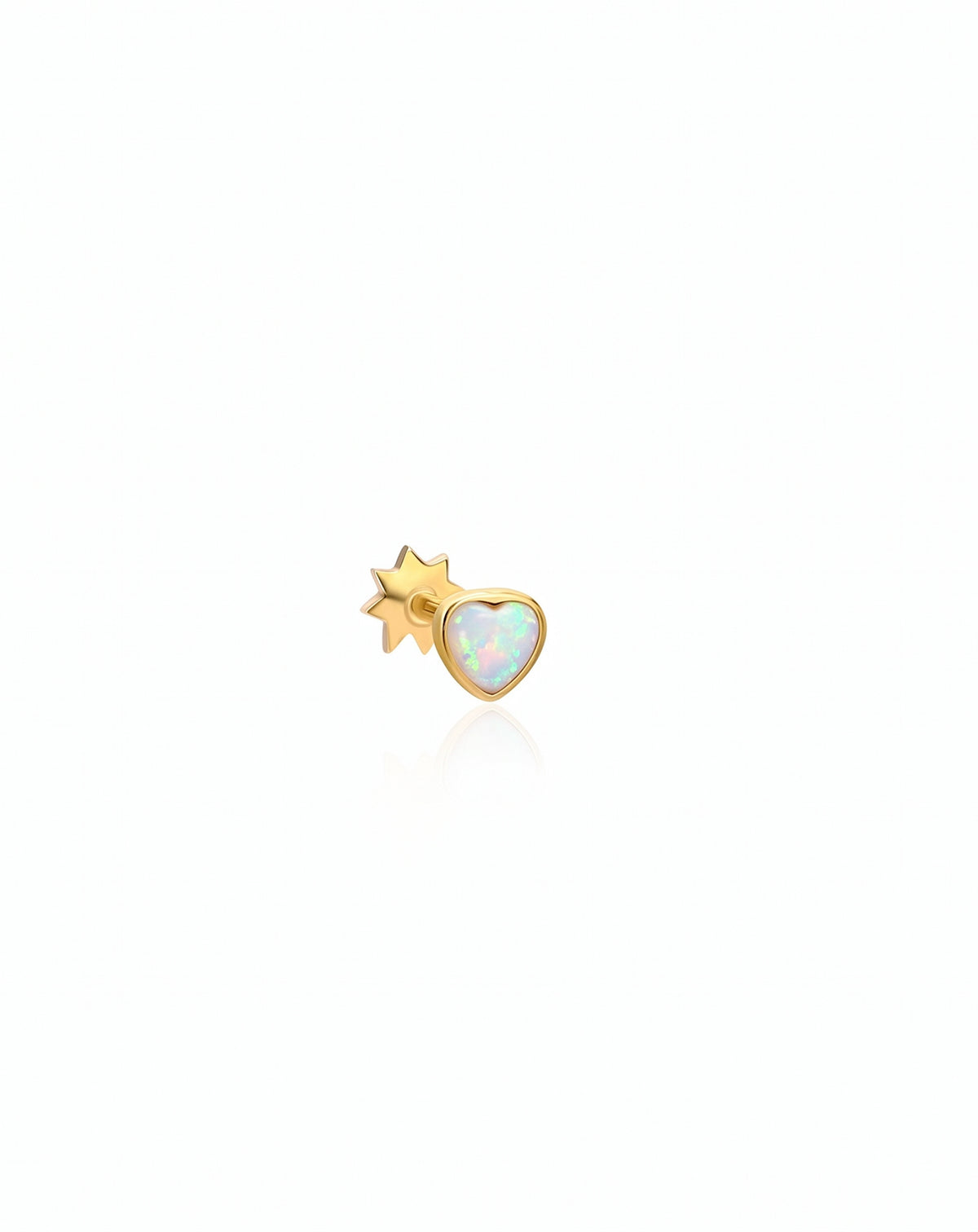 Kalp Altın Piercing PR200229