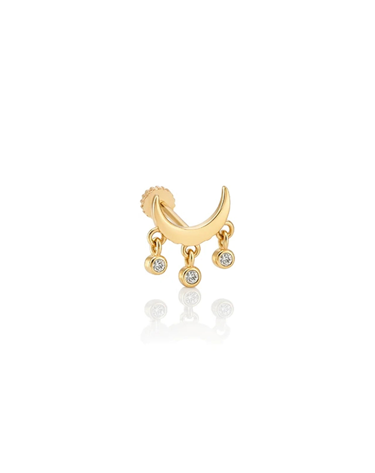 Hilal Altın Piercing PR200239