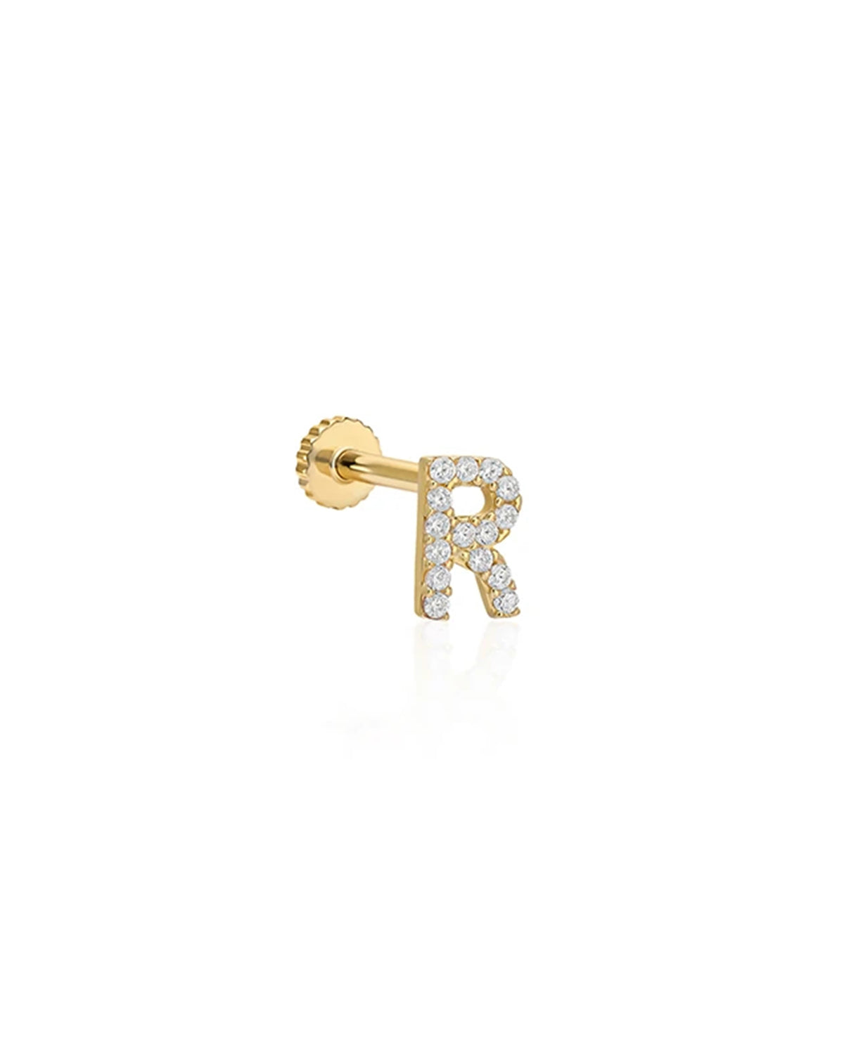 Harfli Altın Piercing PR200150_3