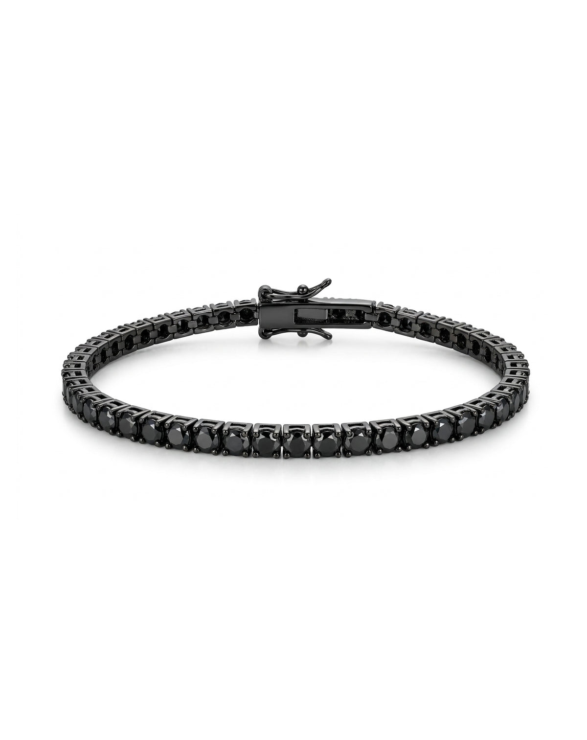 Siyah Su Yolu Bileklik (3mm) BL700714