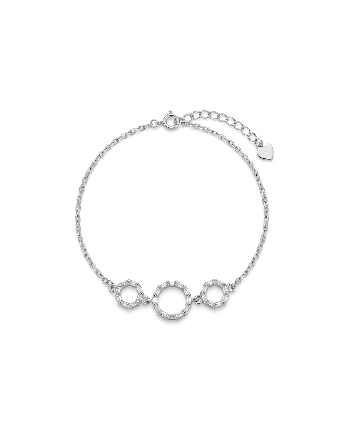 Loop Gümüş Bileklik BL700283
