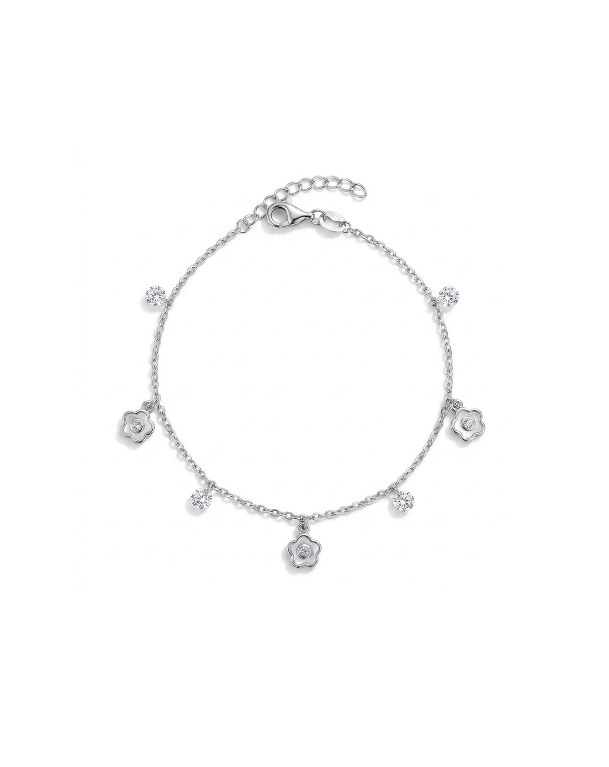 Floret Gümüş Bileklik BL700287