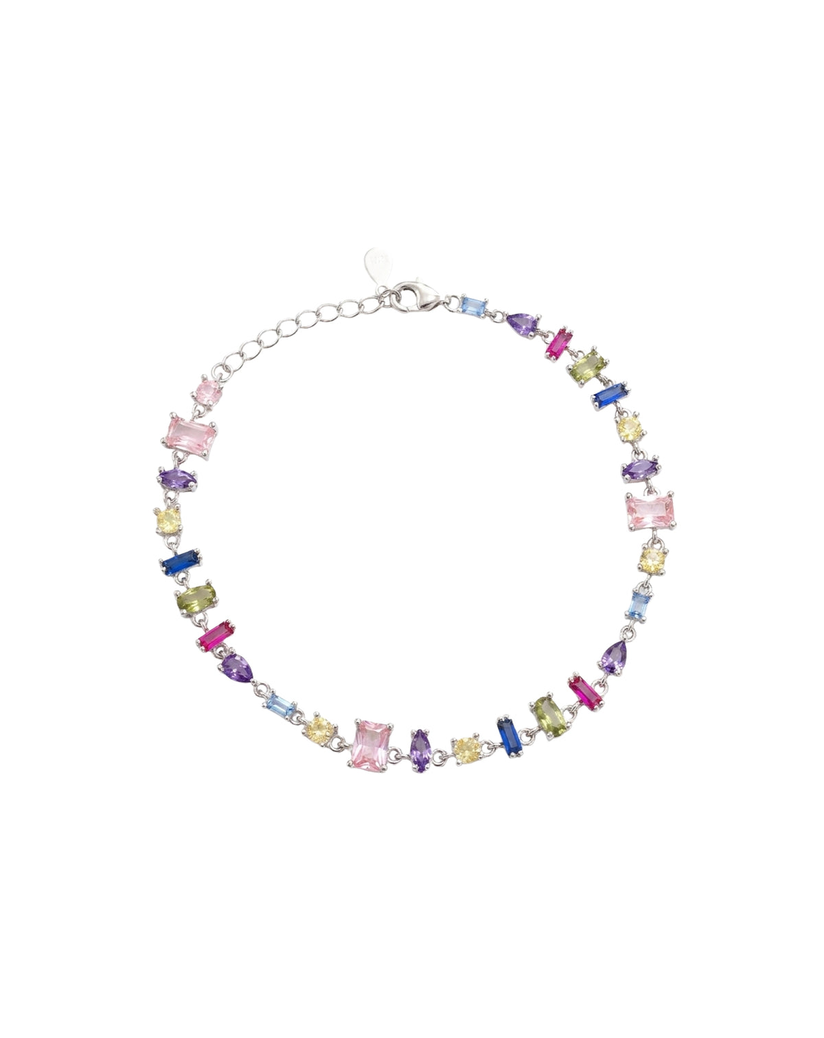 Rainbow Gümüş Bileklik BL700317