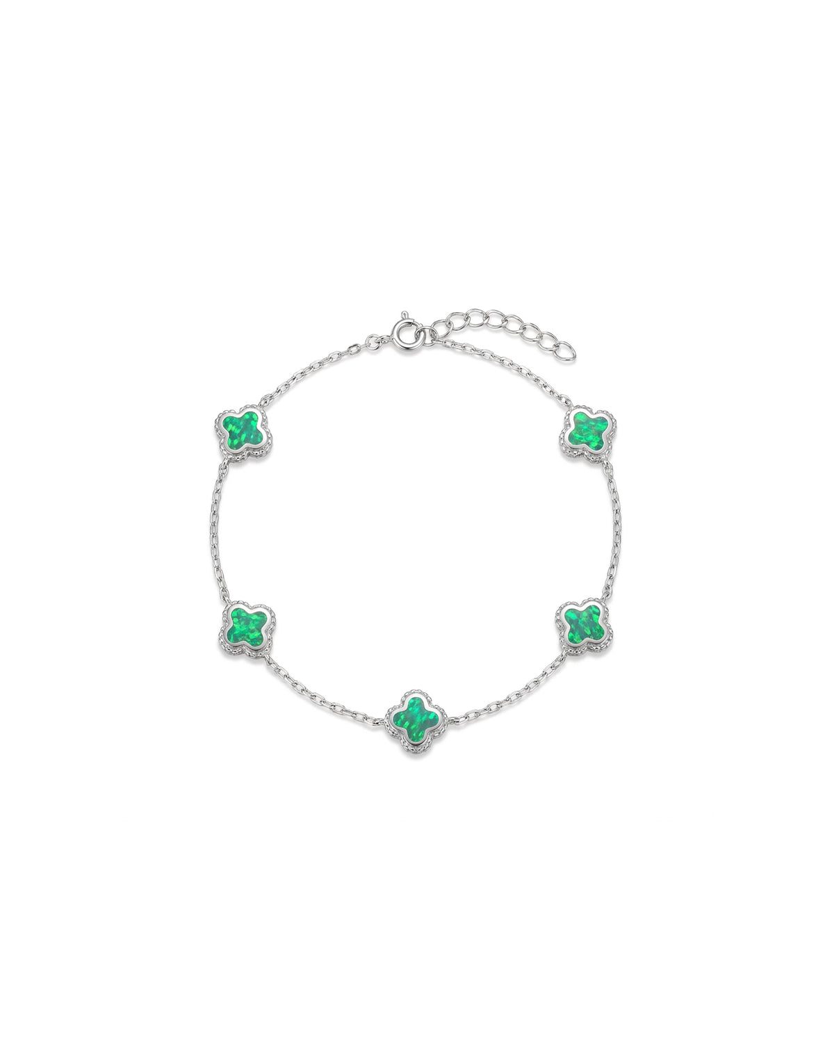 Yonca Gümüş Bileklik BL700324