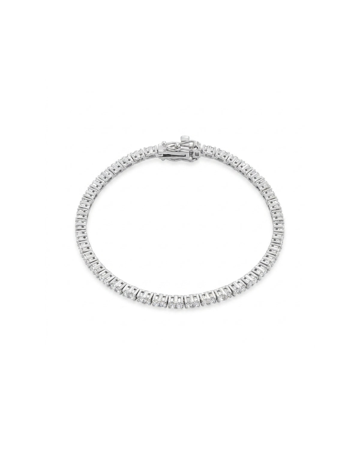 Su Yolu Gümüş Bileklik (1.5mm) BL700362
