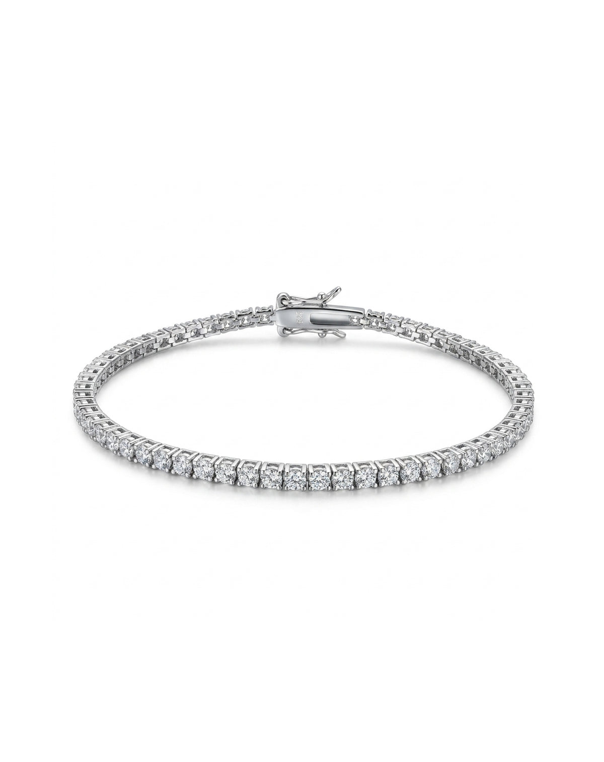 Su Yolu Gümüş Bileklik (2mm) BL700718