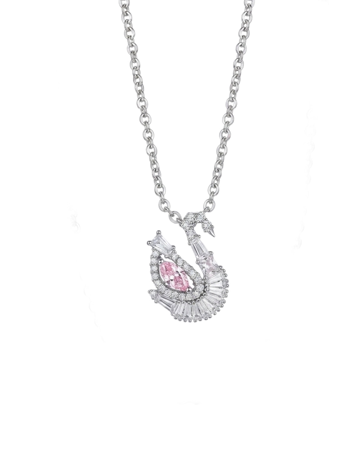 Kuğu Gümüş Kolye KL700495