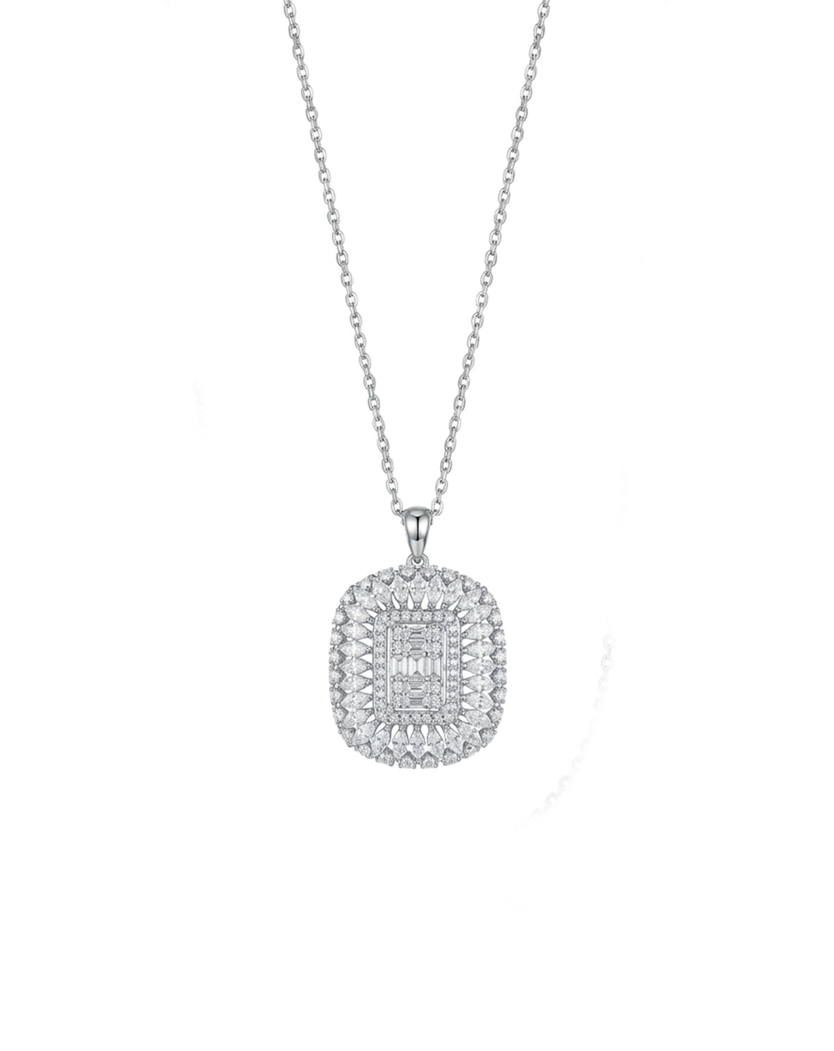 Scalar Gümüş Kolye KL700501