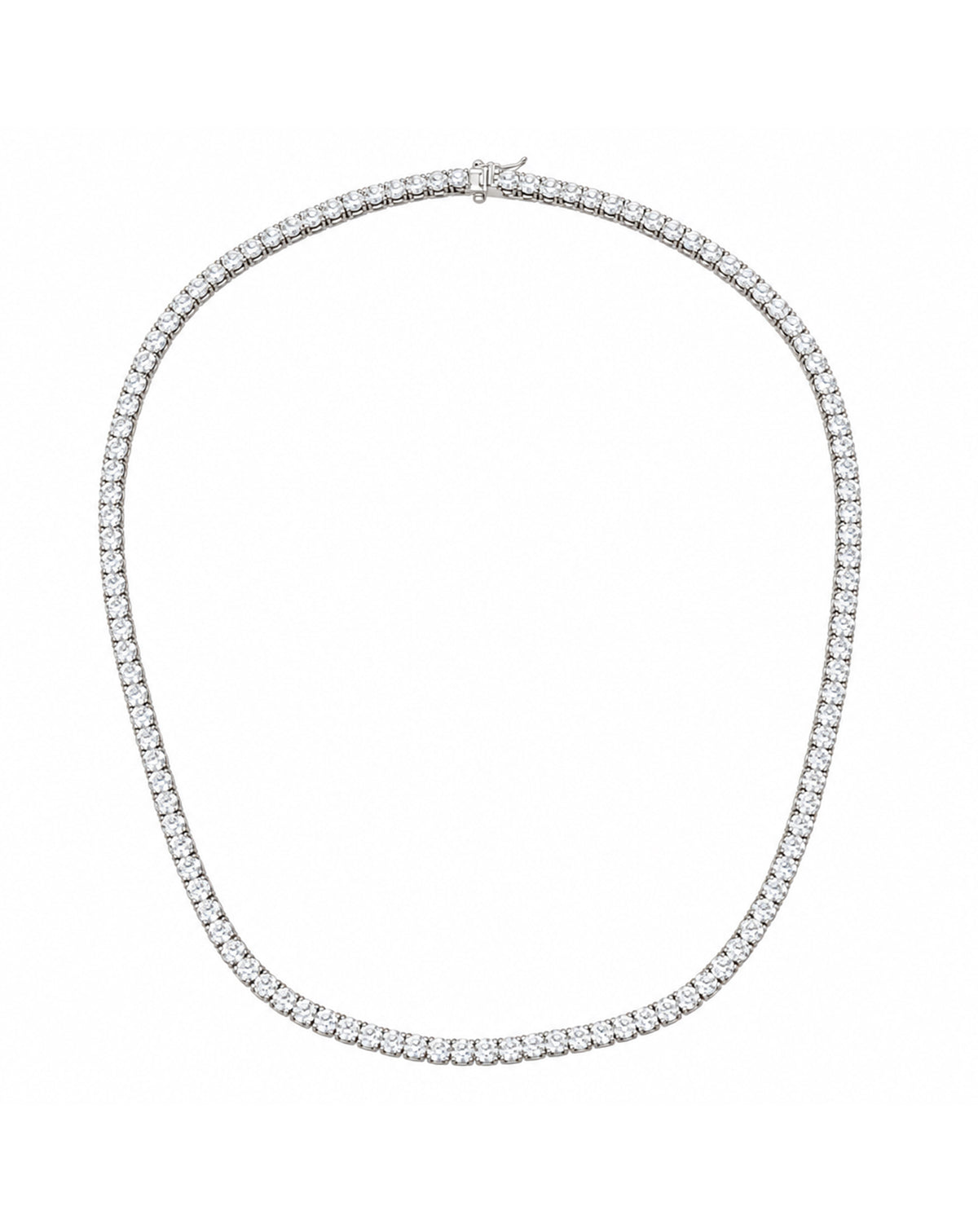 Su Yolu Gümüş Kolye (2mm - 40cm)