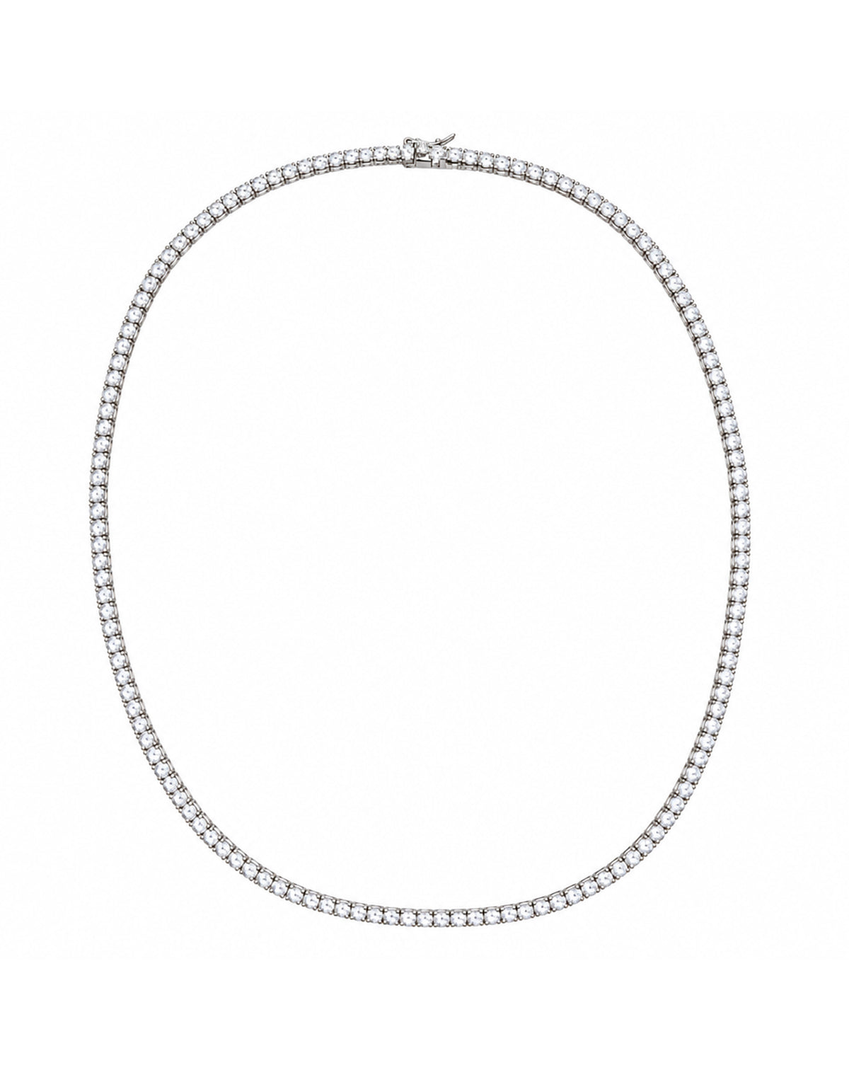Su Yolu Gümüş Kolye (2mm - 45cm)