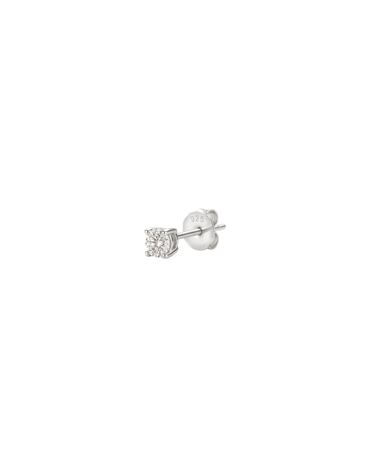 Tektaş Gümüş Küpe  (3mm) KP700254GM3