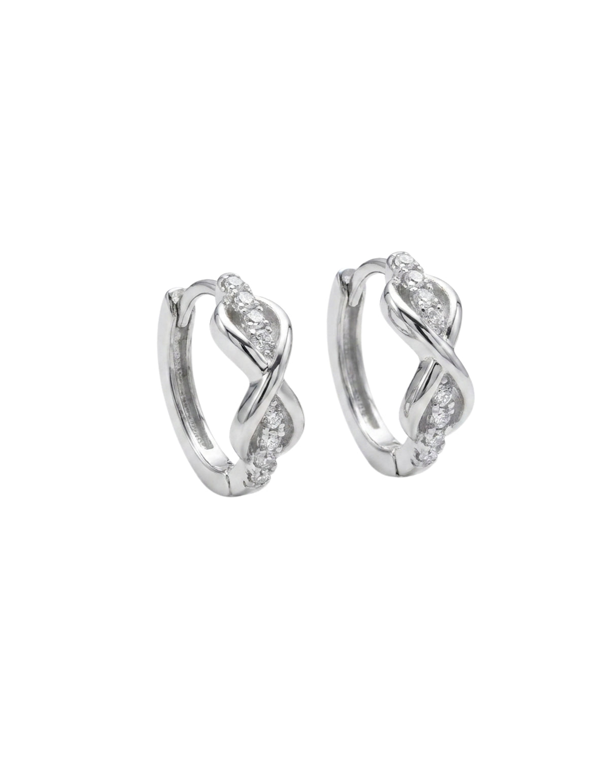 Infinity Gümüş Küpe KP700550