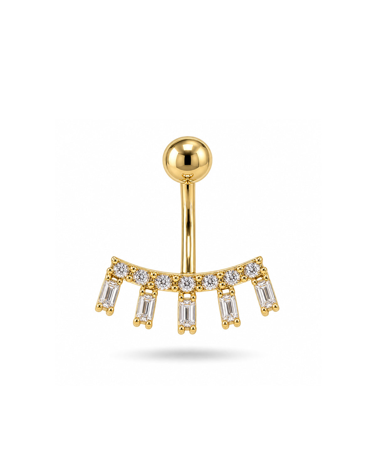 Lash Altın Göbek Piercing PR200357