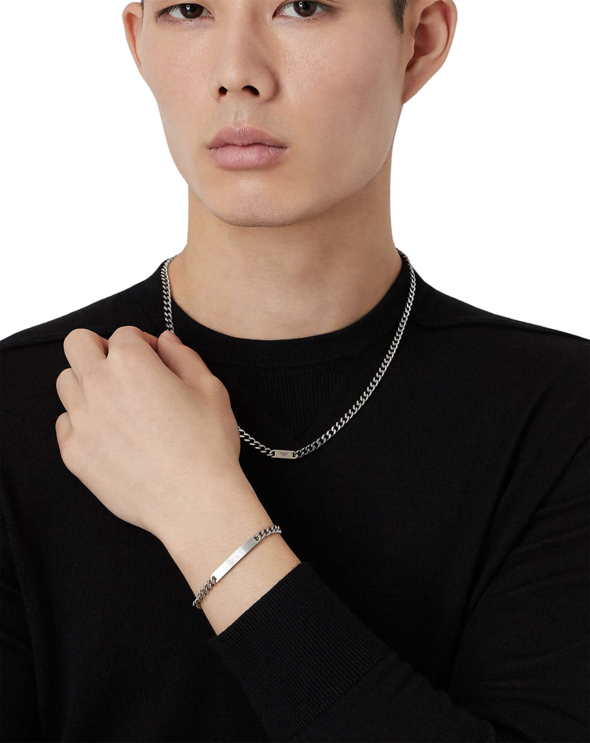 Emporio Armani Erkek Kolye ve Bileklik Seti AJEGS2856-040_3