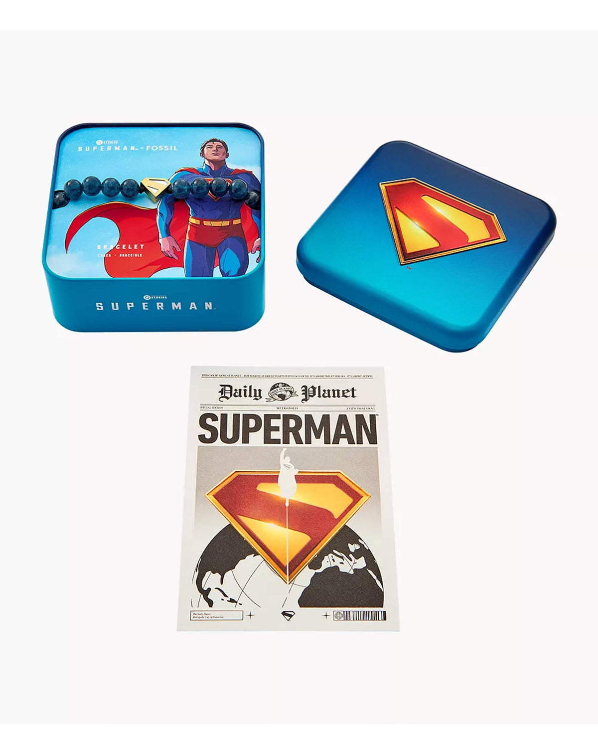 Fossil Superman x Fossil Erkek Bileklik JFC04891-998_5