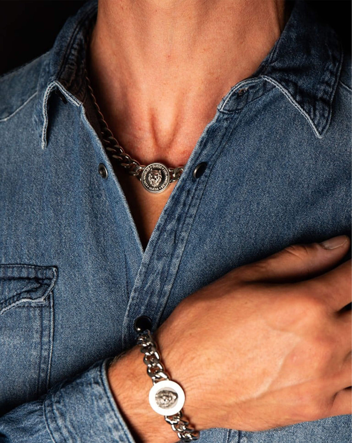 Guess Erkek Kolye JGUJUMN01313JWSTBKTU_4