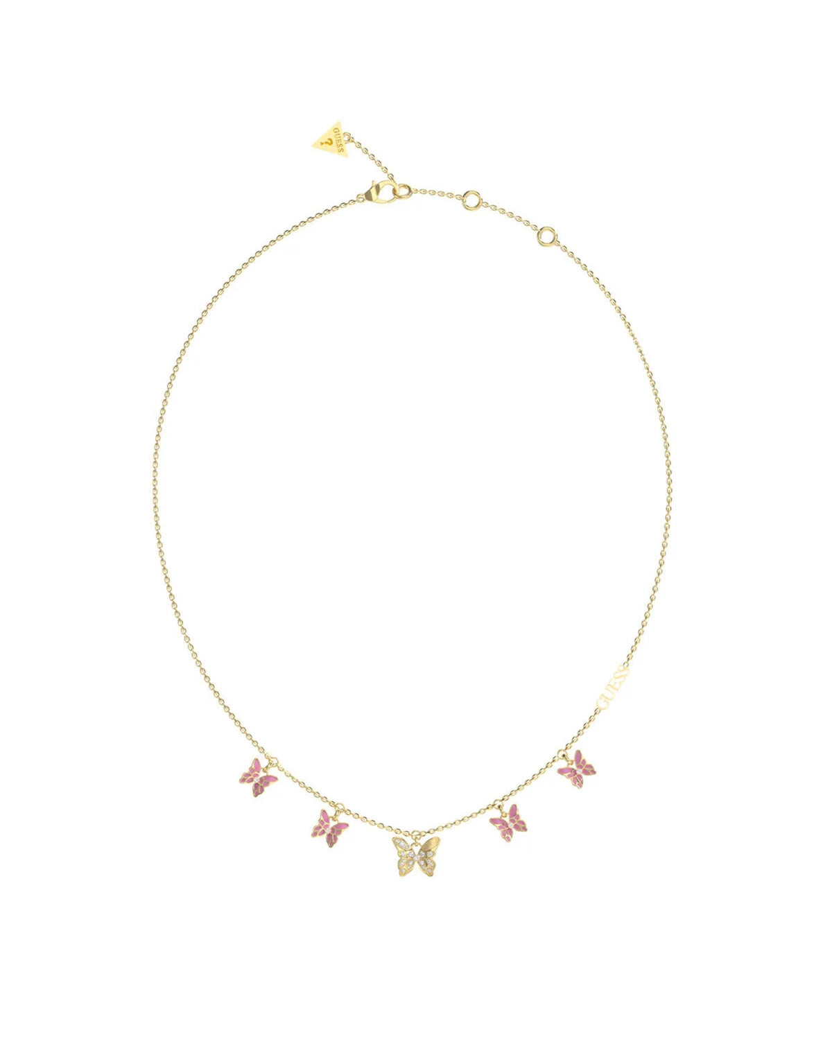 Guess Kelebek Kadın Kolye JGUJUBN04101JWYGLPTU