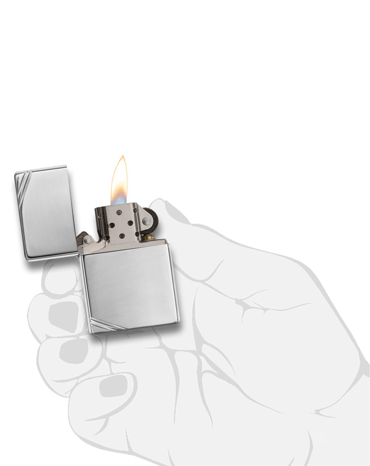 Zippo Çakmak Vintage™ Series 1937 With Slashes (Z-260) Z-260 (260-000243)_5