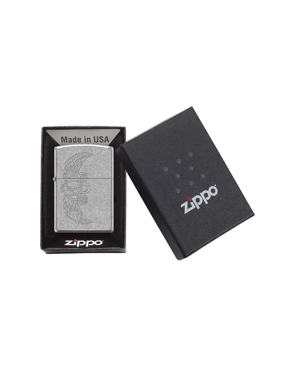Zippo Çakmak Classic Antique Silver Plate (Z-MP401700-121FB) Z-MP401700-121FB (121FB-063414)_2