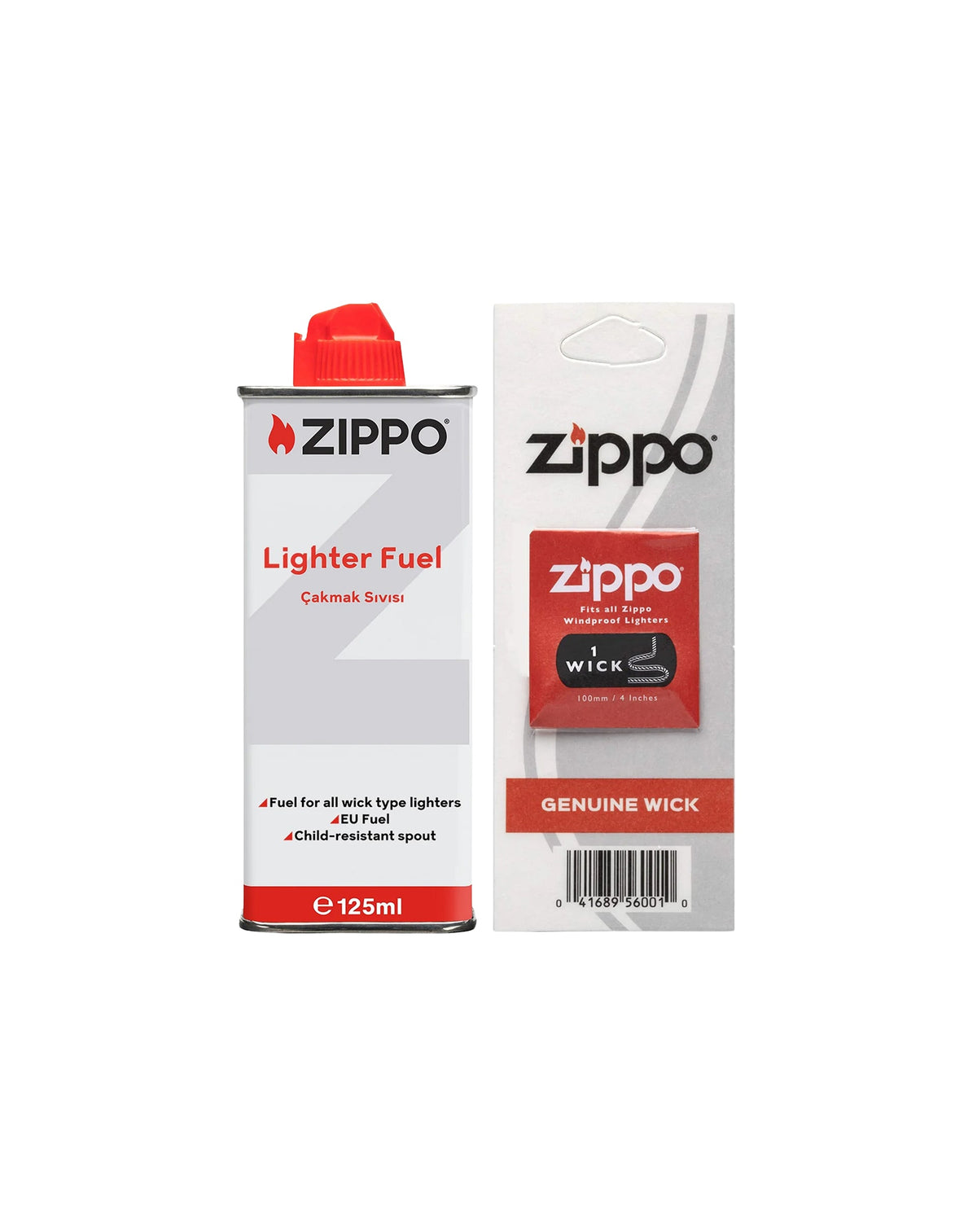 Zippo Çakmak Benzini & Fitil ZSET (3141) & (2425)