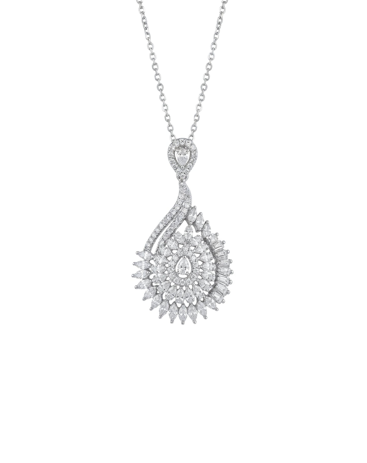 Peacock Gümüş Kolye KL700245