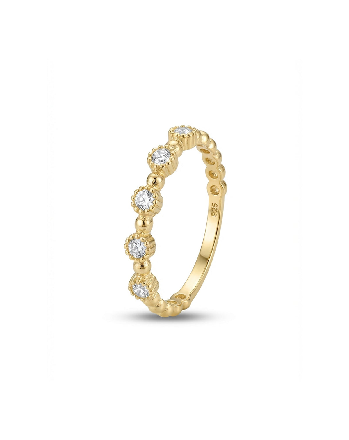 Dots Minimal Gümüş Yüzük YZ700255AZ
